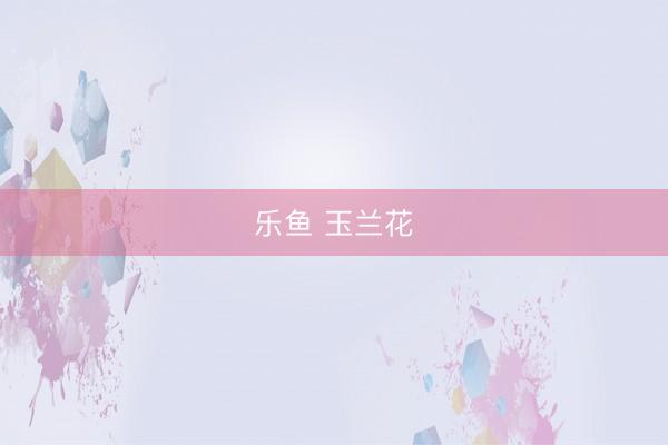 乐鱼 玉兰花